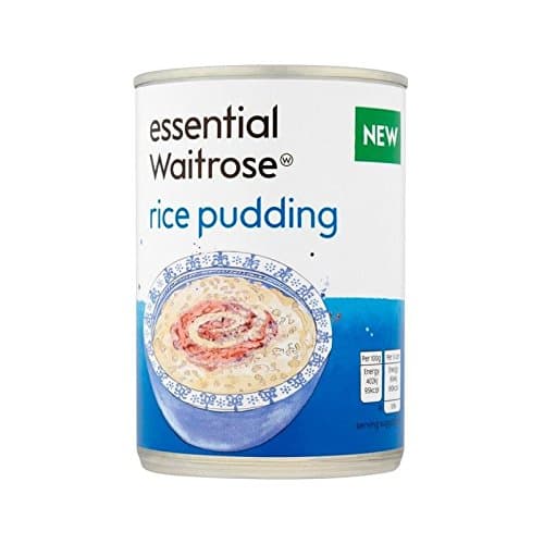 Rice Pudding essential Waitrose 400g - Pack of 4
