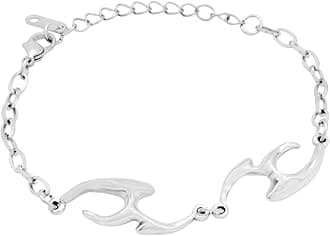 Yellow Chimes Bracelets for Men and Boys Fashion Bracelet for Men |Silver Toned Durable Stainless Steel Chain Bracelet for Men | Birthday Gift for Men and Boys Anniversary Gift for Husband