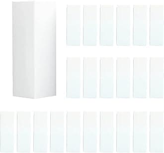 COSIDEA 50 PCS Empty White Lip Gloss Box W28 xW28 xH89mm / W1.02xW1.02xH3.5 inch, Cosmetic Perfume/Mascara Box Packaging for Small Business Wholesale, Luxury Holder Wrapping