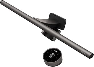 ScreenBar Halo 2 LED Monitor Light - Wireless Controller, Adjustable Brightness & Color Temperature, Eye-Care Light Bar, No Screen Glare, Space Saving, USB Powered