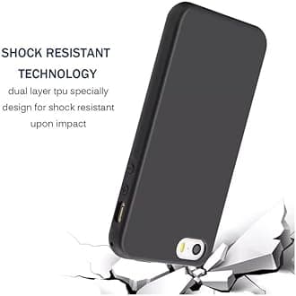 Case for Infinix Smart 8 + Glass Screen Protector Tempered Film - Transparent Silicone Soft Flexible Bumper Shockproof TPU Protective Cover Shell for Infinix Smart 8 (Black)