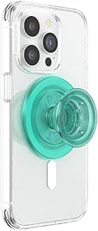 Phone Grip for MagSafe, Magnetic Holder, Phone Stand - Translucent Mint