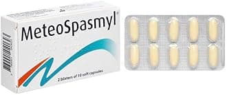 MeteoSpasmyl-to Relieve Digestive Pain Accompanied by Bloating-Pack of 20 Soft Capsules.