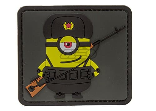 Soviet Sniper Dude PVC Patch (Black)