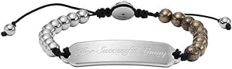 Diesel Bracelet for Men, 17.5 cm - 25 cm Silver Stainless Steel Bracelet, DX1069710
