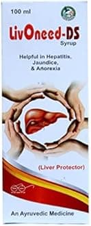 Nurthex-Livoneed-ds syrup Pack of 2 (200ml X 2) Ayurvedic Healthy Detox for Fatty Liver Syrup, Indigestion and for Healthy Liver Function.