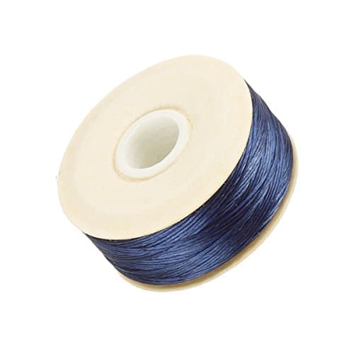 NymoSize D Nylon Bead Weaving Thread - Blue 64yd