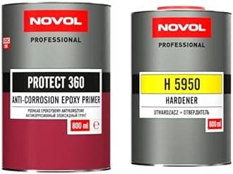 Novol Protect 360 Epoxy Primer Paint Anti-Corrosion 2K 1.6L 1:1