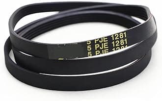 New For Washing Machine Turns The Belt 5PJE1281 5PJ1281EL Washing Machine Belt (Size : 5PJE1281)