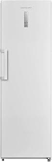 Cookology CTFR362WH Tall Larder Fridge, 362 Litre Freestanding Frost Free Refrigerator with Temperature Touch Control, Large Storage, Reversible Door, Adjustable Shelves and Levelling Feet - White