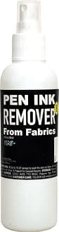 Pen Ink Remover Spray (200ml) - Instant Stain Remover For Clothes Powerful Spray To Eliminate Ink Marker & Ballpoint Pen Stains From Paper Fabric Walls Wood & Hard Surfaces