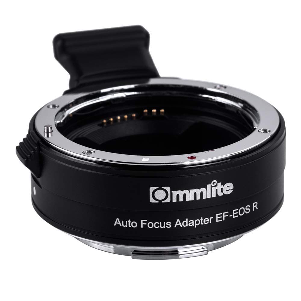 CM-EF-EOS R Lens Adapter, Electronic Auto-Focus EF to R Mount Adapter for Canon EF/EF-S Lens to EOS R, EOS RP, EOS R6, EOS R5 Series Mirrorless Cameras