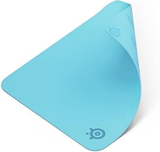 SteelSeries QcK Cloth Gaming Mouse Pad - Exclusive Micro-Woven Surface - Optimized for Gaming Sensors - Maximum Control - Size M - Aqua