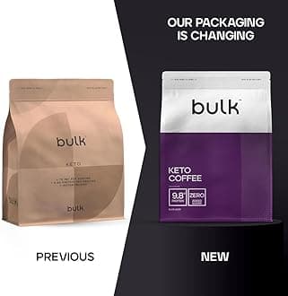 Bulk Keto Coffee, High Protein, Mocha, 500 g, Packaging May Vary