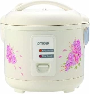 Generic Tiger Rice Cooker and Warmer, JAZ-A18U-FH, 2.5 Quarts, Stainless Steel, Automatic Keep Warm