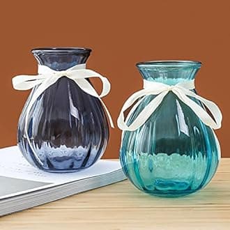 The June shop Rustic Decorative Vase (Transparent)