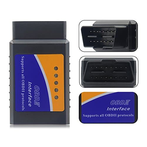 OBDII Plus - WiFi Car Code Diagnostic Reader - iOS, Android & Windows Devices - Wireless OBD2 Scan Tool OBD Scanner - Features 3000 Code Database