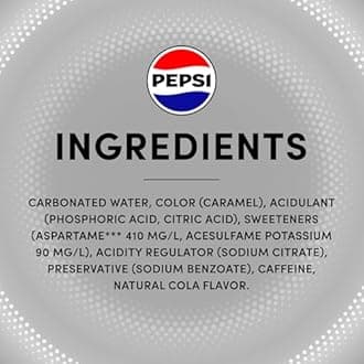 Pepsi Zero, Carbonated Soft Drink Zero Calories & No Sugar, Cans, 330ml