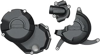 Engine protection case Motorcycle Engine Protection Cover For Ducati Hypermotard 950 SP RVE 2019-2023 Multistrada 950 2019-2022 Timing protection cover(One set)