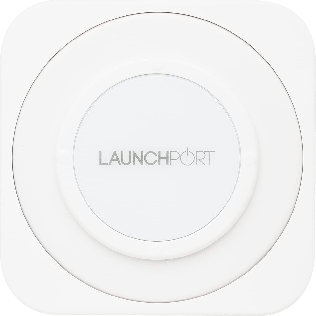 IPORT Launch (LaunchPort) WallStation iPad Mount - Compatible with All Launch Cases for iPad Mini, iPad 9.7, 10.2, 10.5 - White