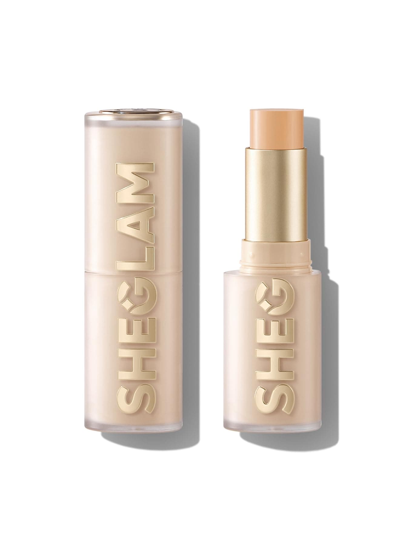 Skin Magnet High Coverage Foundation Stick Longwear Medium Face Makeup for All Skin Types-Shell