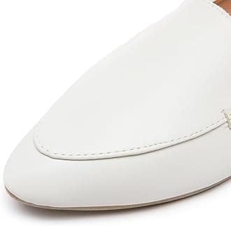 FINIWOR Loafers Flats Shoes Women Pointed Toe Dress Shoes Comfortable Ladies Penny Loafers Slip On Shoes