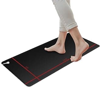Grounding Mat for Improved Sleep, Reduced Anxiety, Pain, Headache Relief, Health Balance. Grounded Therapy. Connect to Earth While Indoors. Grounding Cord Included. 23.6" x 11.8"