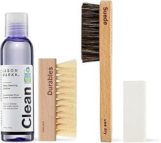 [JASON MARK] ESSENTIAL + SUEDE BUNDLE Essential + Suede Bundle Perfect Cleaning Set for Suede Nubuck, white