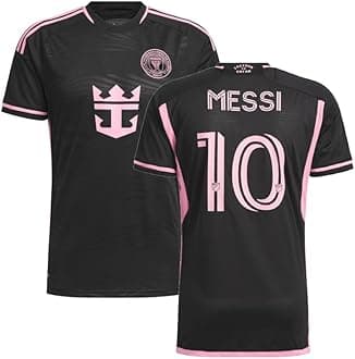 RJM Miami Jersey Black Messi Jersey 2024 (Kids,Boys,Men)