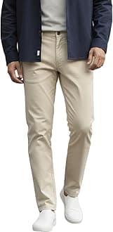 Urbano Fashion Men's Slim Fit Casual Trouser
