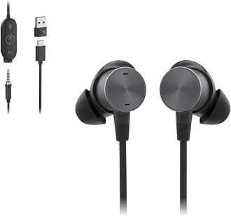 Logitech Zone Wired Earbuds with Noise Cancelling Mic