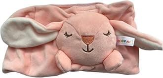 Baby Colic and Gas Relief, Heated Tummy Wrap for Newborns Belly Relief by Soothing Warmth, Baby Heating Pad Swaddling Belt Relief & Soothe Gas, Colic and Upset Stomach for Newborns to Toddler (Bunny)