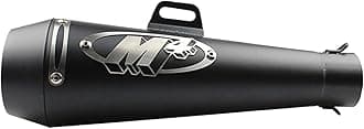 Motorcycle Exhaust Muffler Universal Black Motorcycle Exhaust Muffler Pipe DB Killer Slip On M4 Exhaust GSXR 750 38-51mm