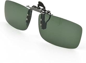 Cycling Sport Polarized Clip-on Flip up Metal Clip Sunglasses Lenses Glasses Unbreakable Driving Fishing Outdoor