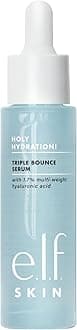 e.l.f. SKIN Holy Hydration! Triple Bounce Serum, 1.7% Hyaluronic Acid Serum For Plump, Bouncy Skin, Moisturizing & Hydrating, Vegan & Cruelty-Free