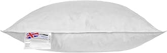 HOMESCAPES Goose Feather and Down Cushion Pad 90 x 90 cm (36” x 36”) Inner Insert Filler with 100% Cotton Down Proof Cover Hypoallergenic RDS Certified Machine Washable