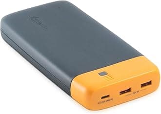 BioLiteCharge 80 PD, 20,000 mAh Multiple Device Portable Power Bank, 18 W USB-C in/Out and USB-A Out