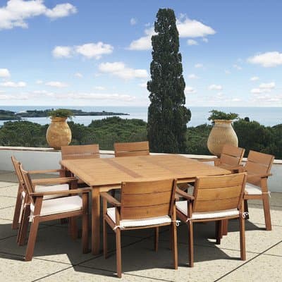 Amazonia Vincent 9 Piece Dining Set