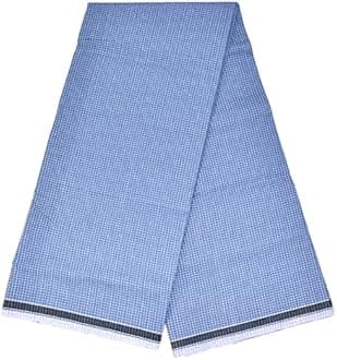 TUNI MANI Men's Cotton Lungi/Stitched/Mini Checked/Length 2.10m (Pack of 2)