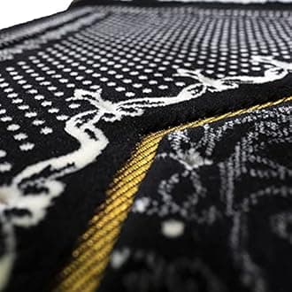 Modefa Prayer Rug (Green, Velvet, 80 x 120 cm)