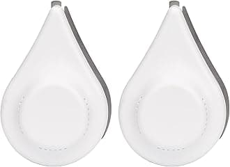 Zigbee Water Leak Sensor with Dripping Detection 2 Pack, 120 dB Alarm, App Notifications Enabled When Work with Home Assistant and Compatible Zigbee HUB, Batteries Included