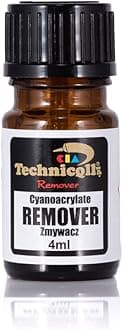 Technicqll Glue Remover 4ml Cyanoacrylate Super Glue Stain Remover Cleaner on Metal Wood Plastic Glass Textile
