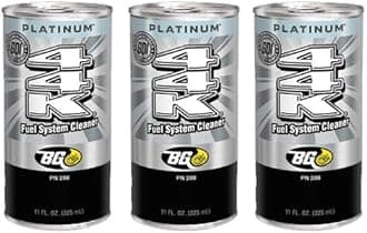 3 cans of New BG 44K Platinum