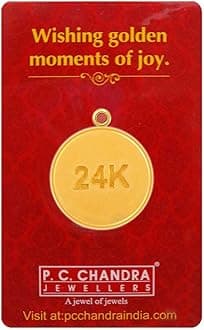 24Kt (995) Yellow Gold Coin Cum Pendant - 1 Gram