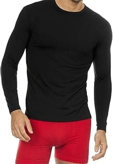 Thermajohn Thermal Shirts for Men Long Sleeve Thermal Compression Shirts for Men Base Layer Cold Weather