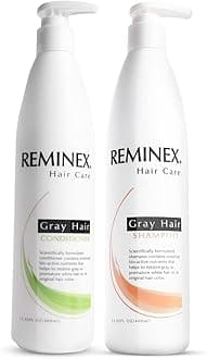 Anti Grey Hair Shampoo And Conditioner - Color Restore Set To Prevent Gray Hairs and Overall Aging of Hair - Hydrates and Promotes Hair Growth - 1 Pack