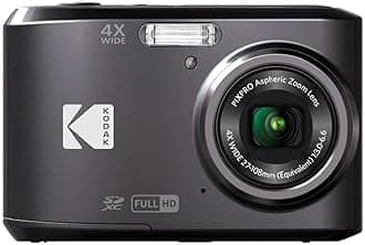 PIXPRO Friendly Zoom FZ43-BK 16MP Digital Camera with 4X Optical Zoom and 2.7" LCD Screen (Black)