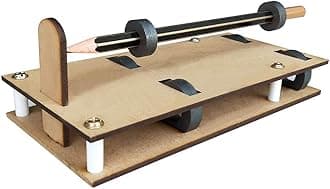 kit4curious magnetic levitation experiment school science project kit with report and instruction- Multi color