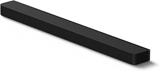 Sony BRAVIA Theatre Bar 8 – Dolby Atmos single soundbar, DTS:X, 13 speakers, Wi-Fi, Bluetooth, 360 Spatial Sound Mapping, Hi Res Audio, black, HT-A8000