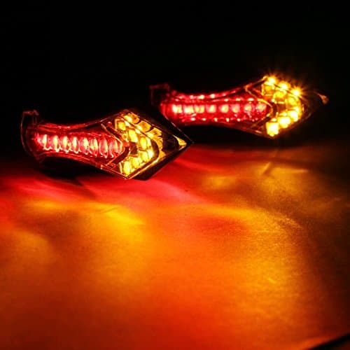 LED Motorcycle Quad ATV 3-in-1 Mini Indicator Stop Lamp Rear Light/Tail Light for Harley Custom Cruiser